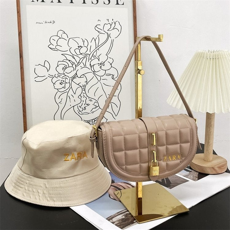 Versatile shoulder cross-body saddle bag