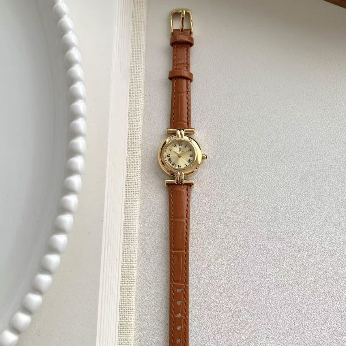 Vintage Osmanthus Gold Women's Watch - Luxury Minimalist Design