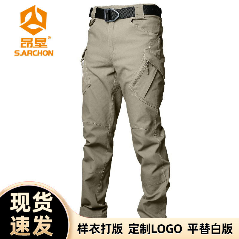 Angken IX9 Mens Pants  Slim Stretch Outdoor Combat Trousers
