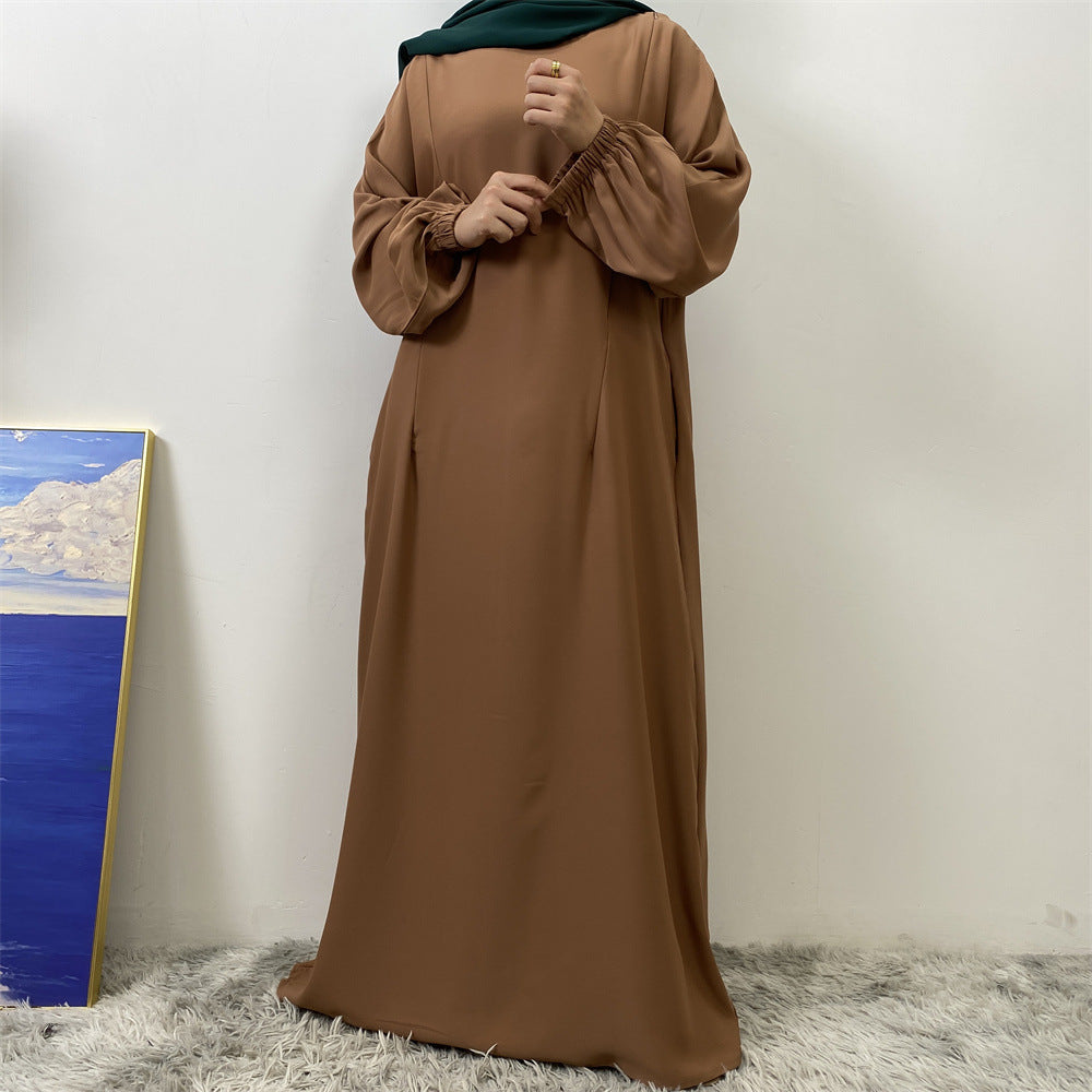 Middle Eastern Slim Fit Nursing Dress