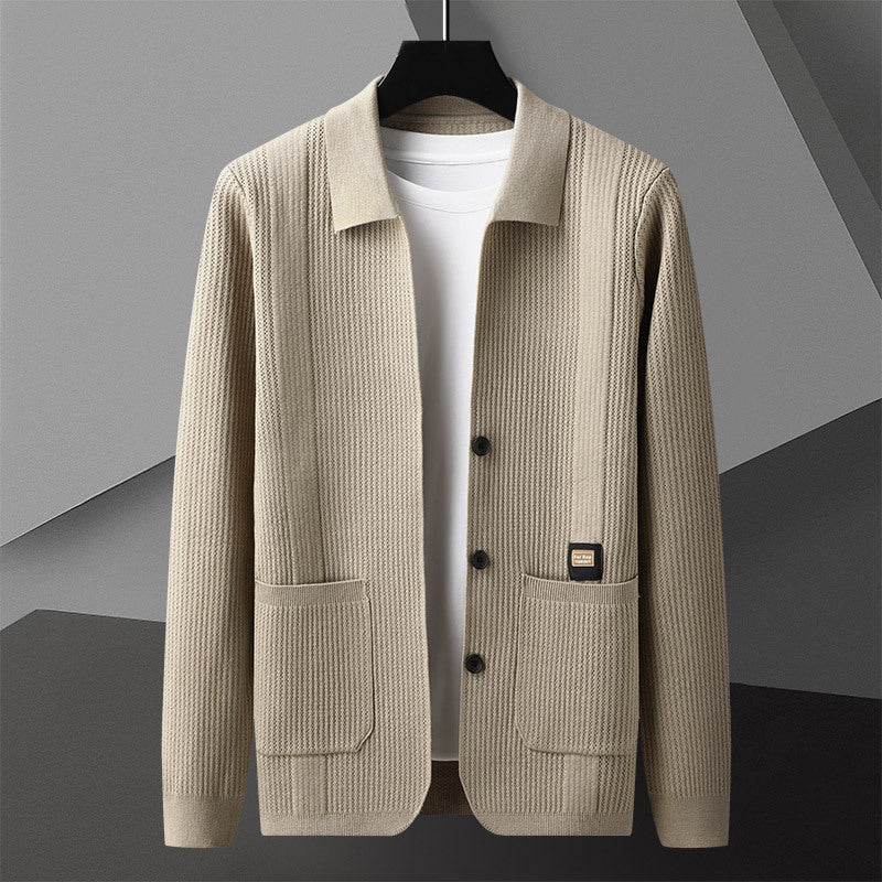 Breeze Knit High Quality Cardigan Men's Jacket