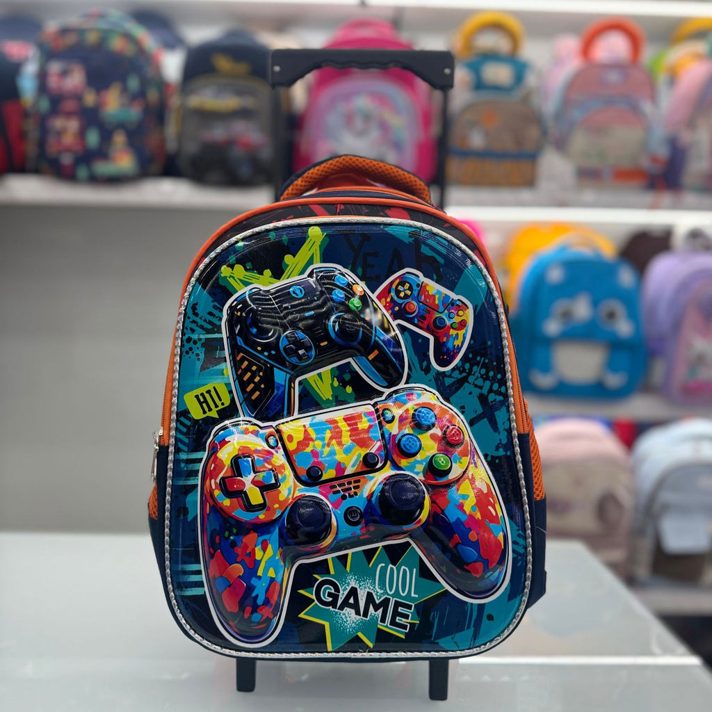 Ready2Roll 3D Hardshell Children's Backpack with WheelS