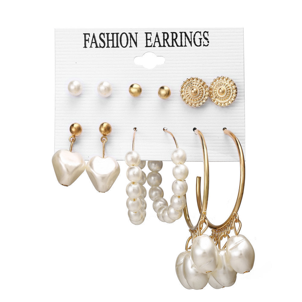 Shiny Gold Earrings for Women Girls