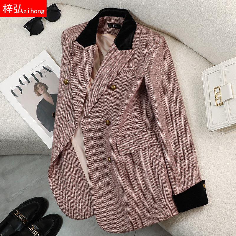 Zihong Striped Suit Jacket (On Hand)