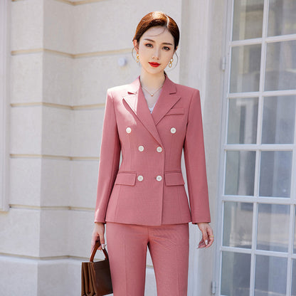 Little blazer women's high-class professional suit