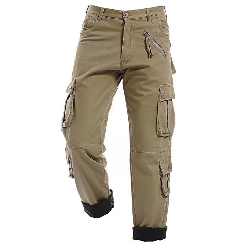 Men’s Winter Fleece Cargo Pants