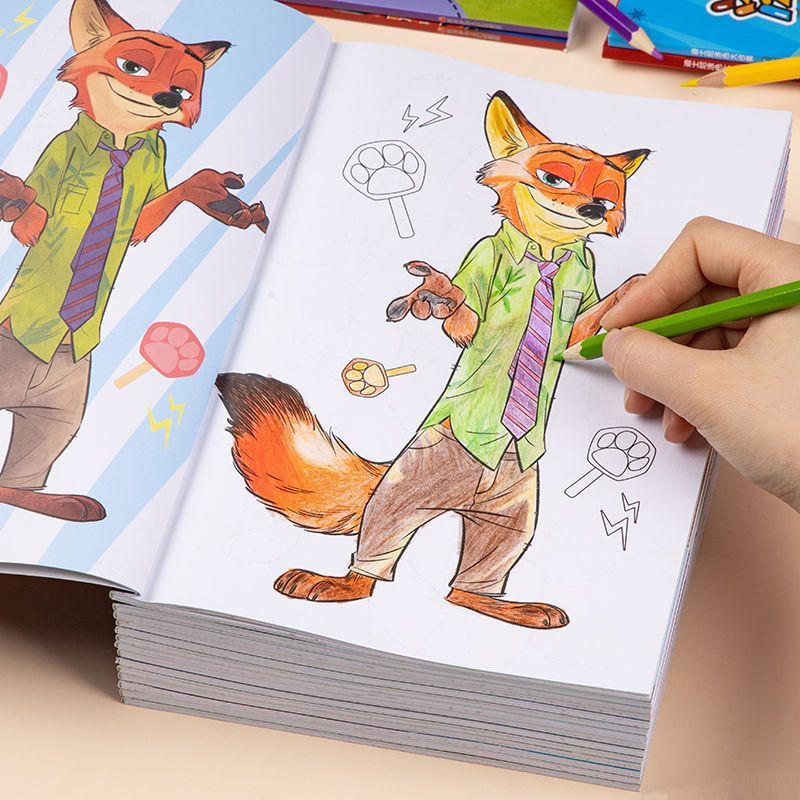 DisneyMagic Water Reveal Coloring Book for 3 to 6 years old