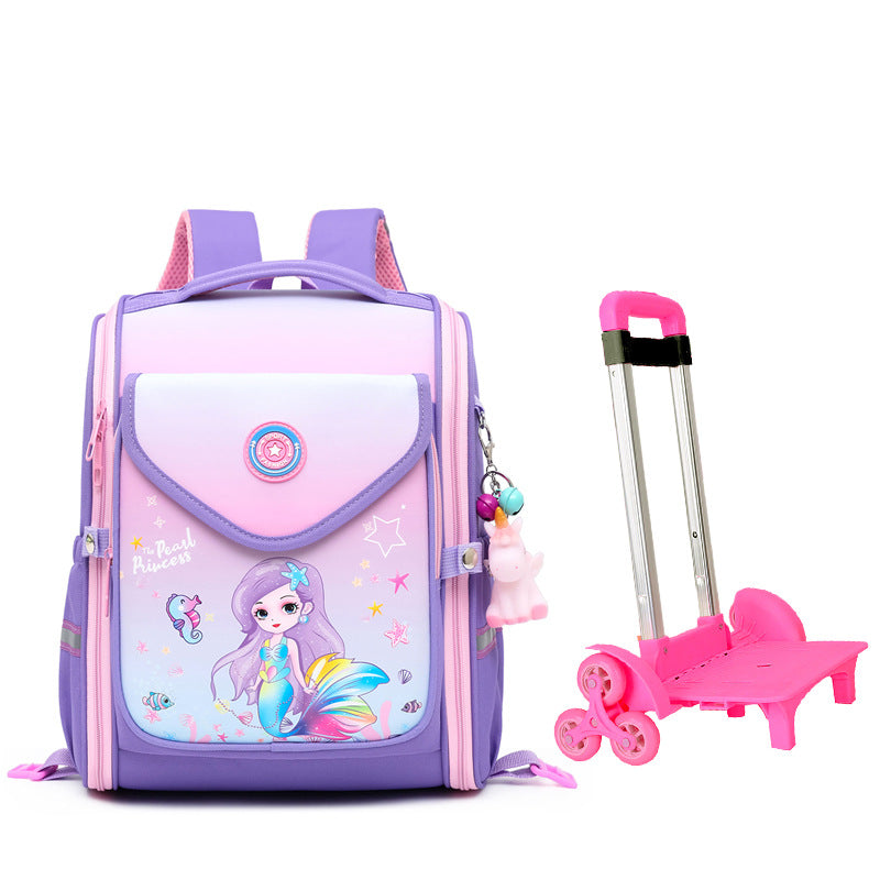 Little Mermaid Roller Backpack