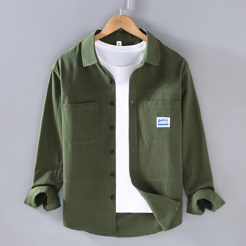 Men’s Cargo Shirt Jacket