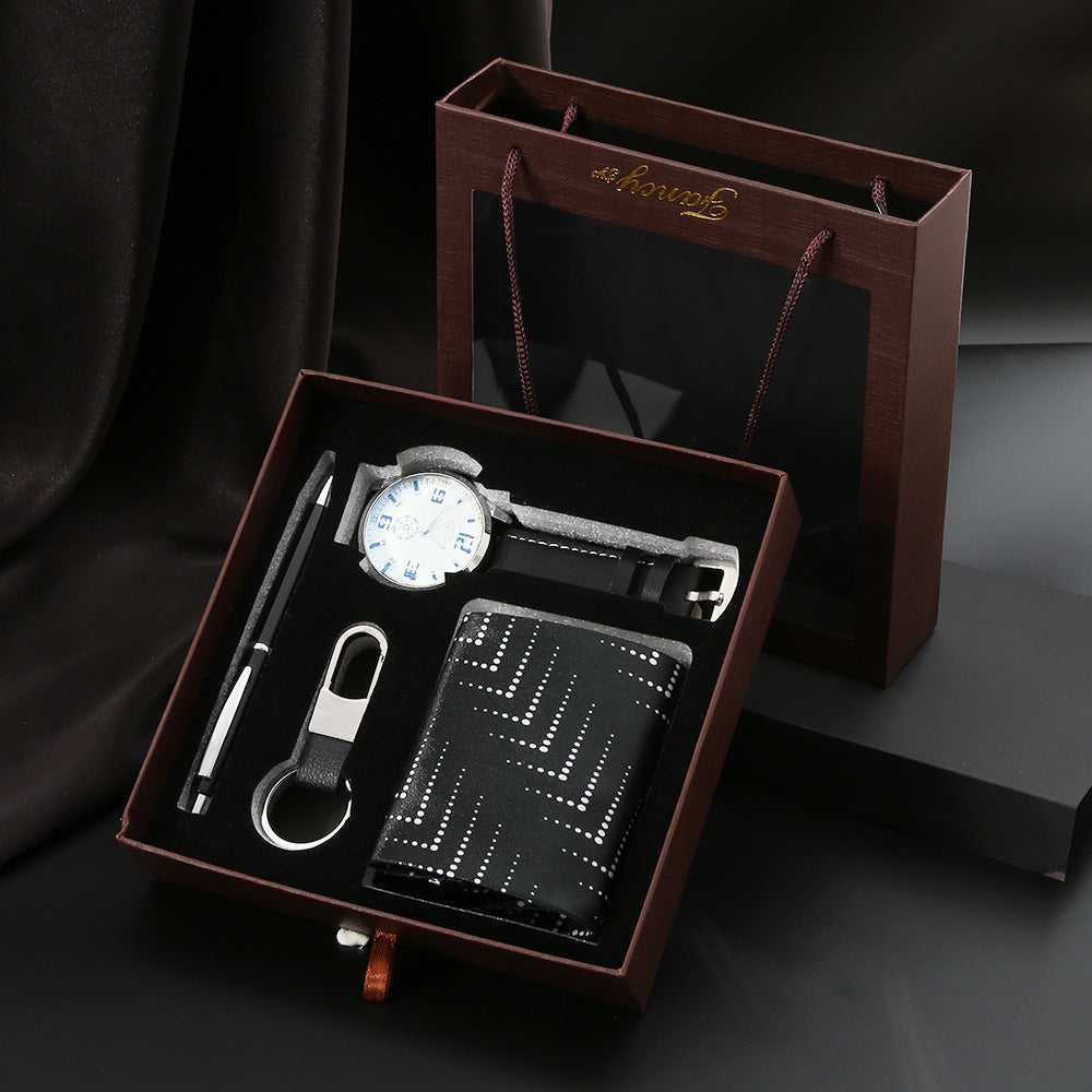 Cross-border business watch gift box