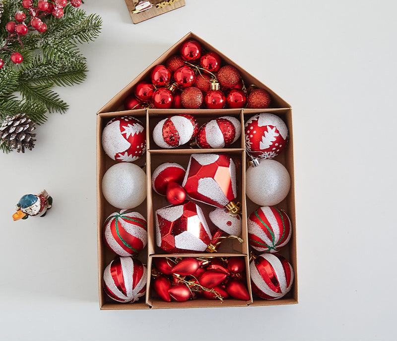 Holiday Charm Christmas Ball Pendants