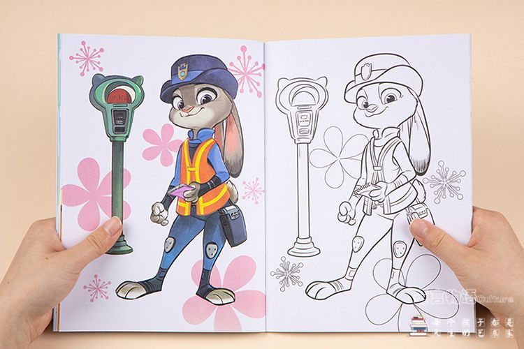 DisneyMagic Water Reveal Coloring Book for 3 to 6 years old