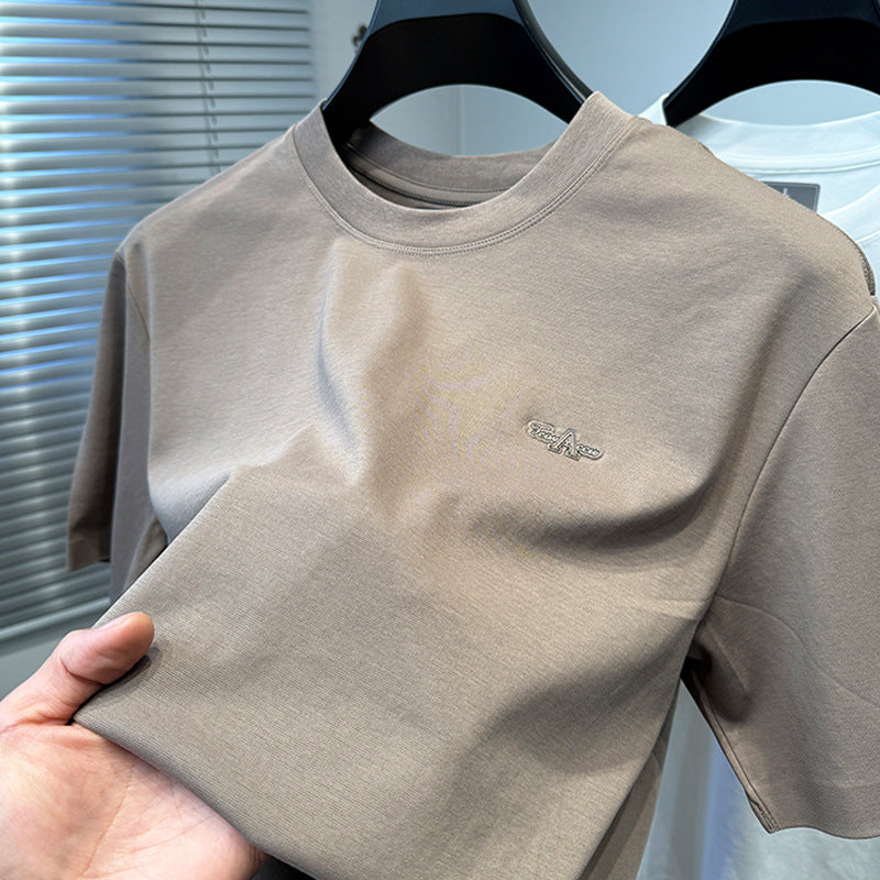 Men’s Loose-Fit Korean Trend Summer T-Shirt