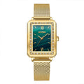 Women's Luxury Quartz Watch with Diamond Accents