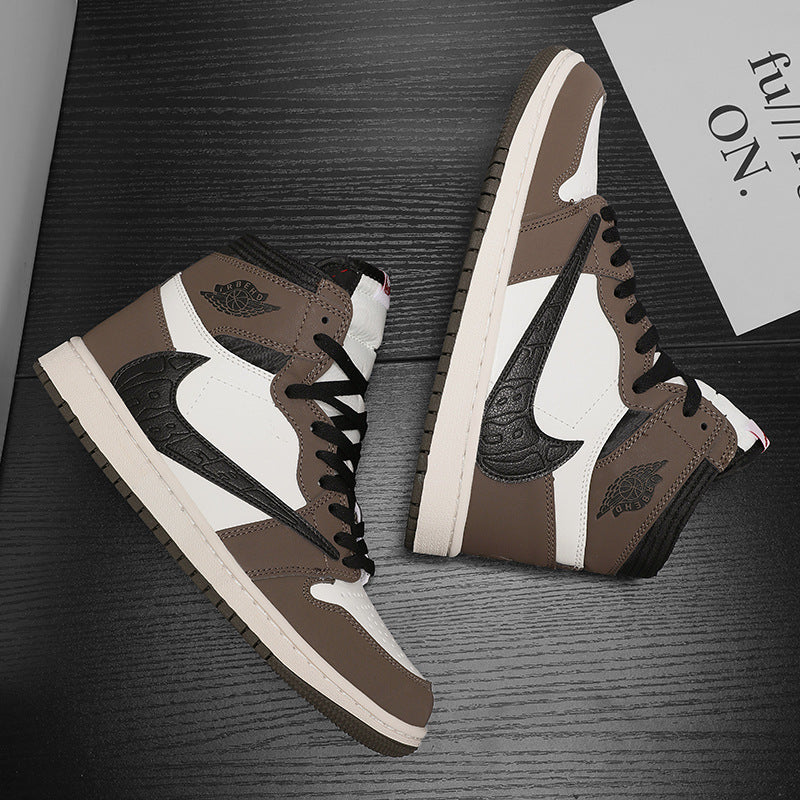 Winter AJ1 “Barb” High-Top Basketball Shoes