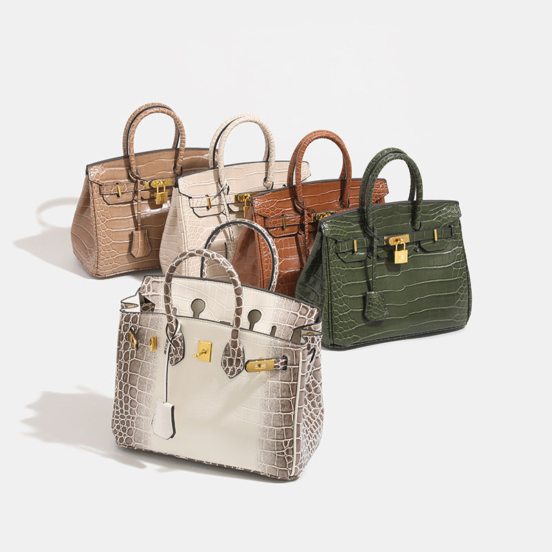 Victoria Crocodile Handbag