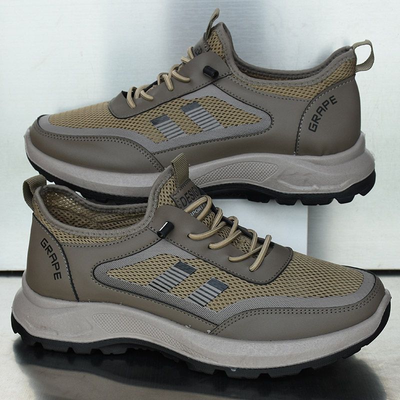 Men’s Breathable Mesh Anti-Slip Casual Running Sneakers