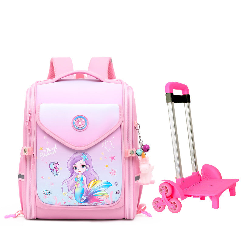 Little Mermaid Roller Backpack