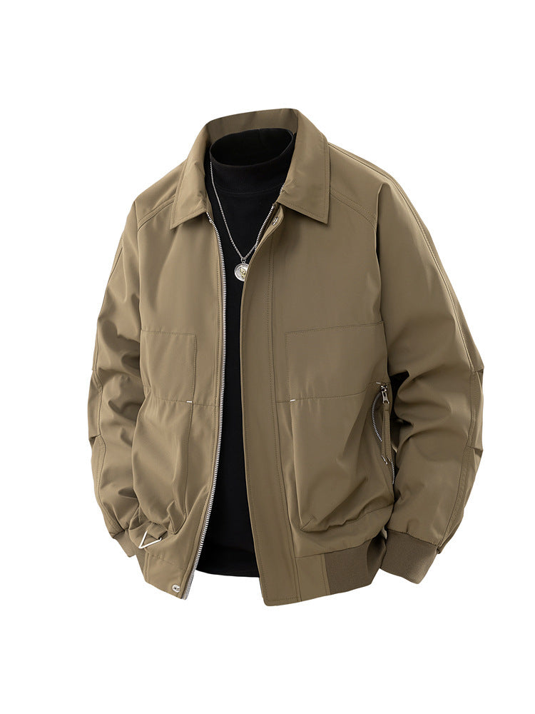 Men's Baseball Collar Cargo Jacket  Spring/Autumn