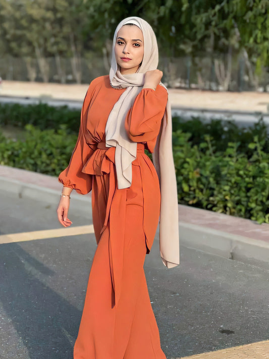 Women's Clothing Set - Two Piece Abaya