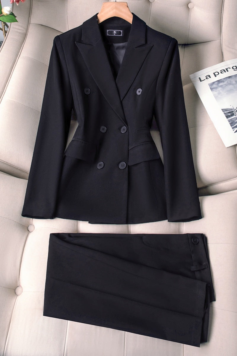 Womens 2-Piece Formal Trouser Suit Set
