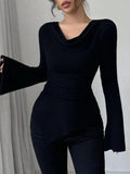 SoftDrape Rib Top