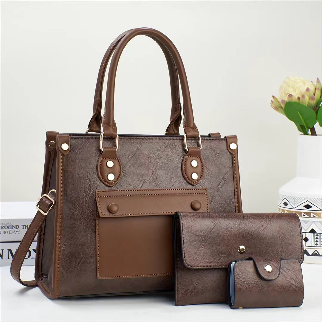 Retro Commuter Tote Set