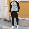 Men's Contrast Raglan Sleeve Tracksuit (On Hand)