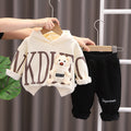 Letter Bear Sweater Set