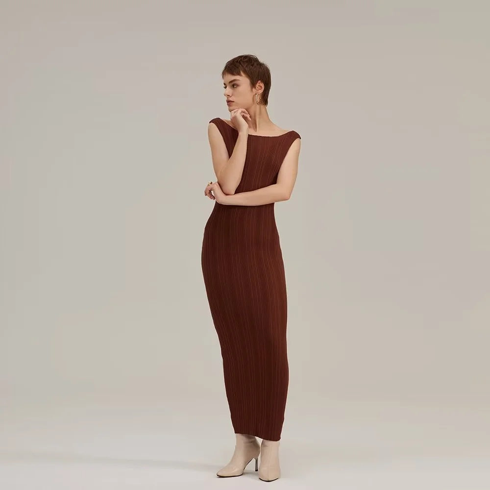 Autumn Knitted Hip Vest Dress