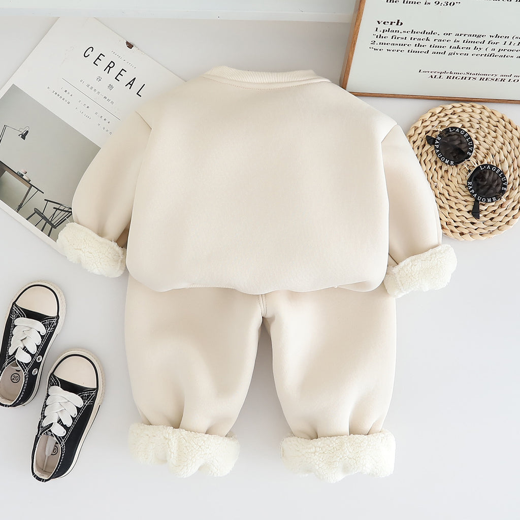 Giraffe Print Sweater Set