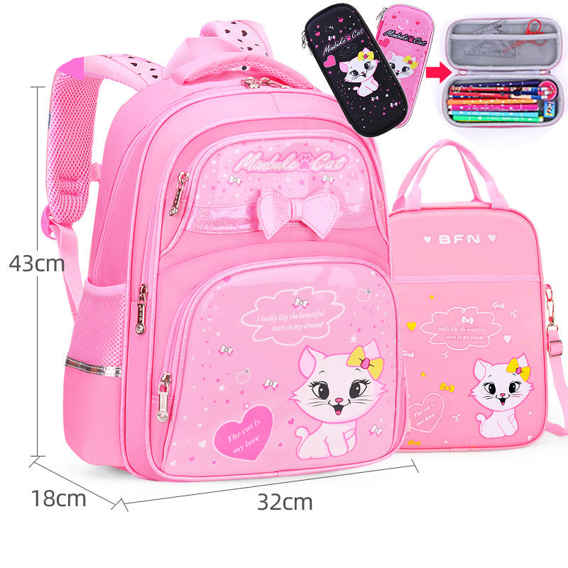 Sparkle Kitty School Backpack