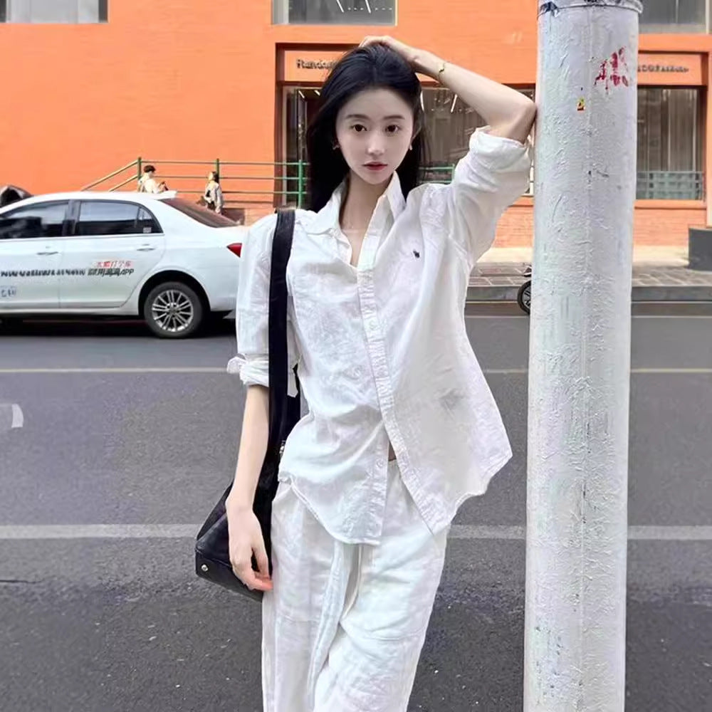 Women's Relaxed Linen Summer Shirt