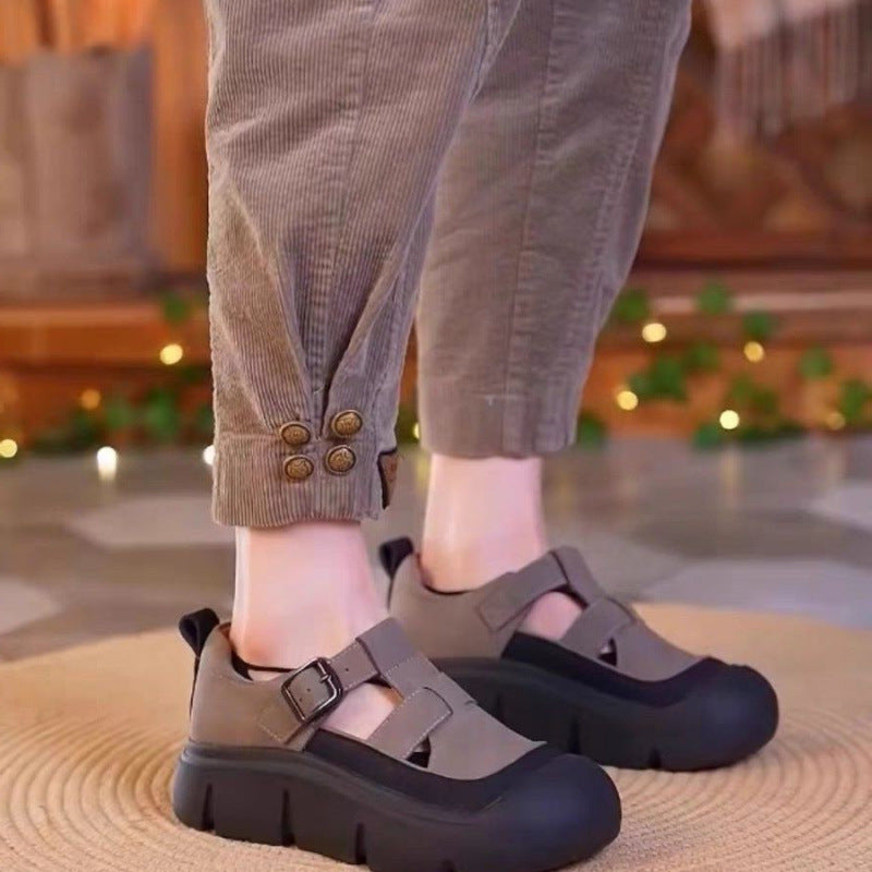 Women's  Summer Soft-Soled Roman Platform Sandals