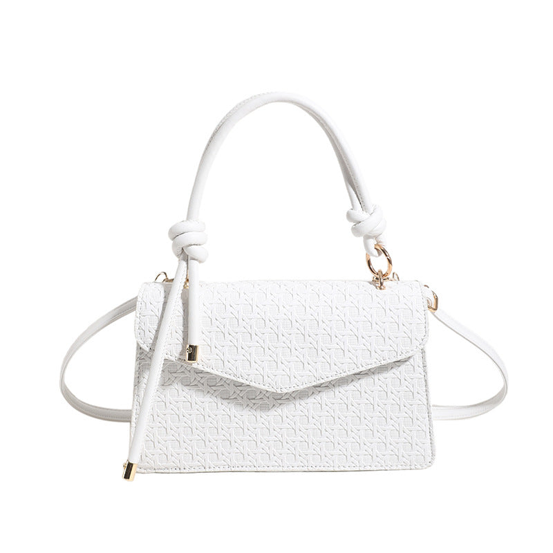 Small Square Shoulder Bag: Vintage Charm for Winter
