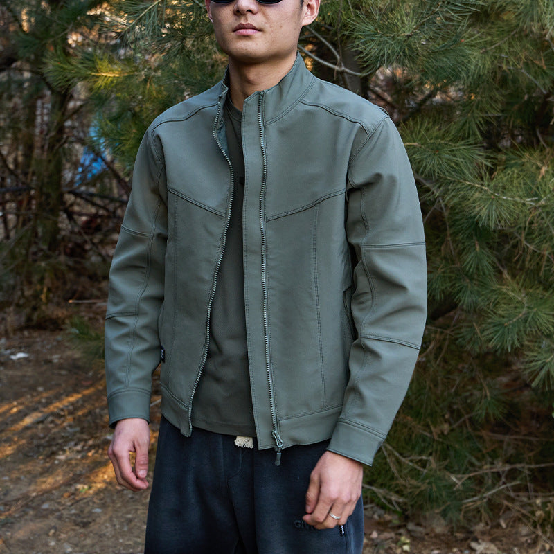 Mens Spring/Autumn Lightweight Tactical Assassin Jacket