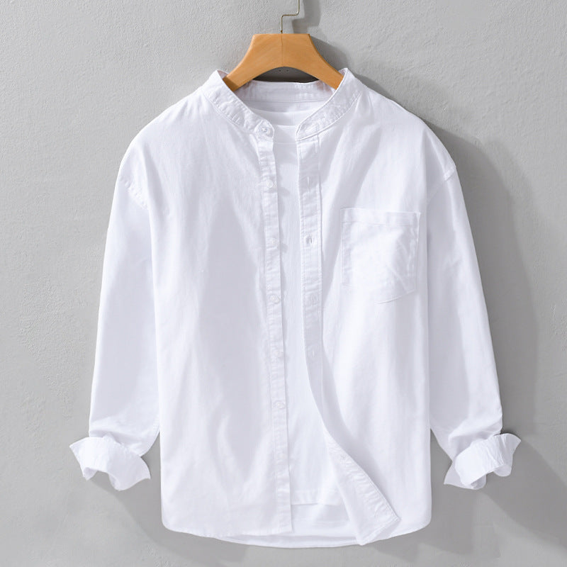 New Oxford Spinning Casual Men's Long-Sleeved Shirt