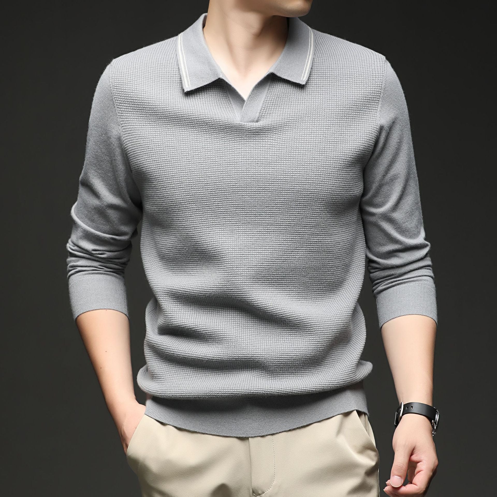 RibTone Knit Polo
