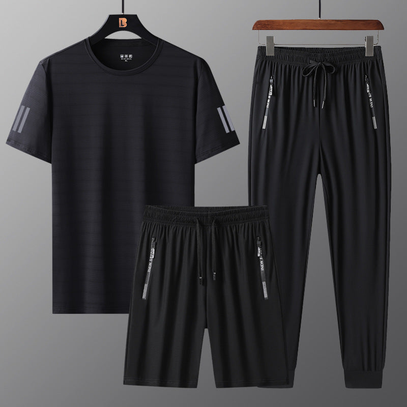 BreezeWeave Men's Three-Piece Sport Set
