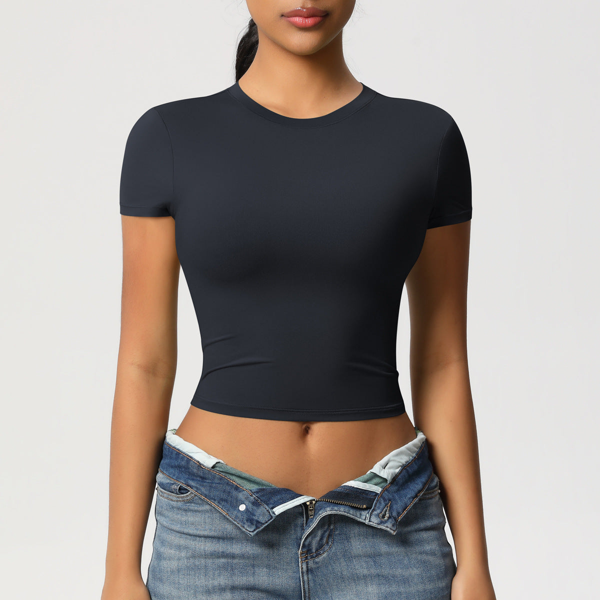Quick-Dry Fitness Yoga T-Shirt