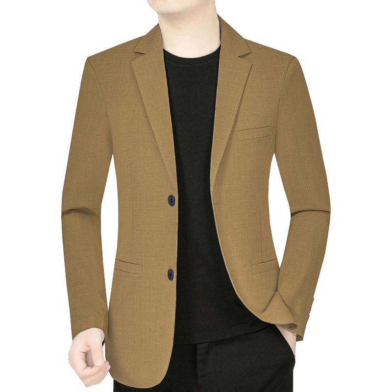 Mens Business Casual Slim-Fit Blazer