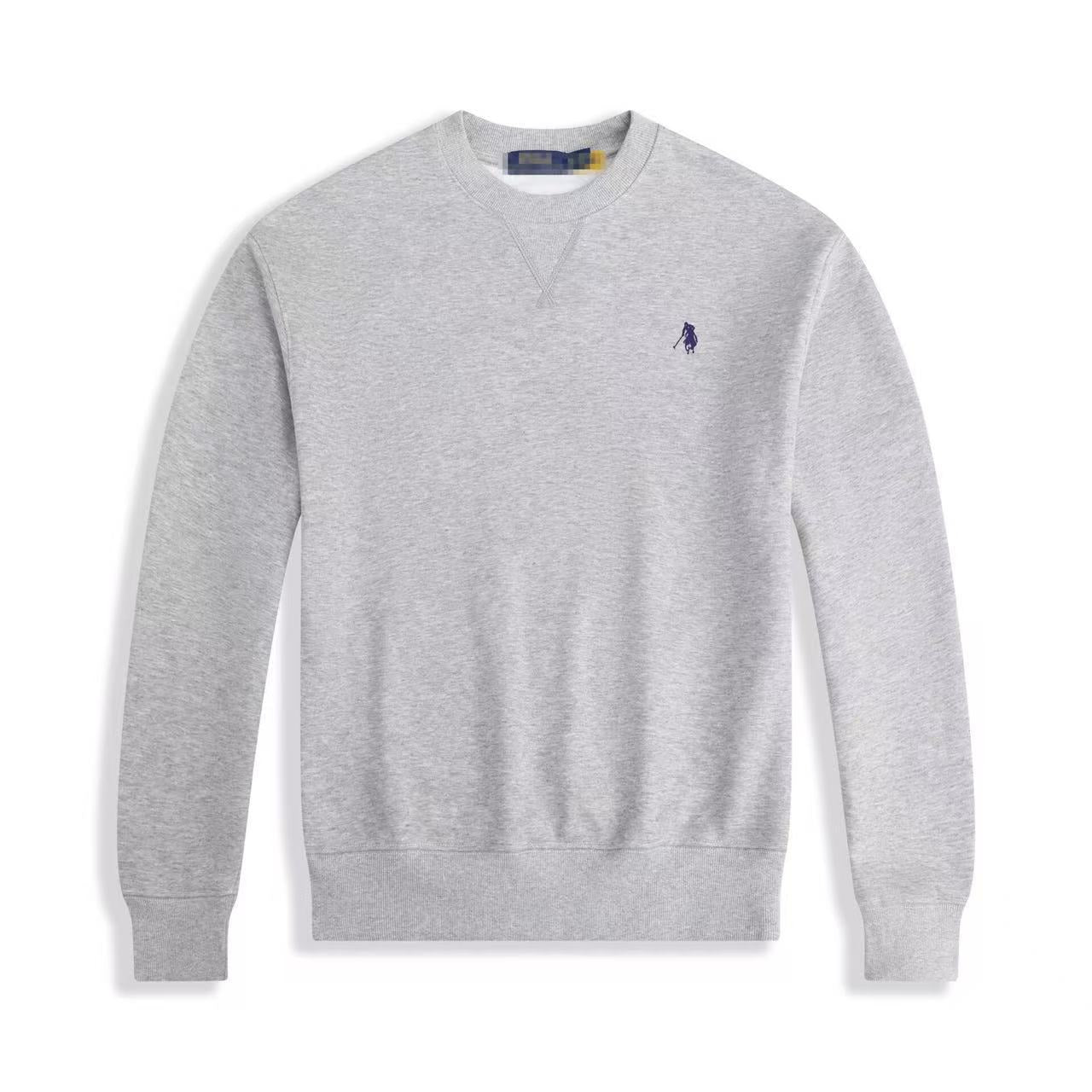 Mens Thick Cotton Fleece Zip-Up Hoodie