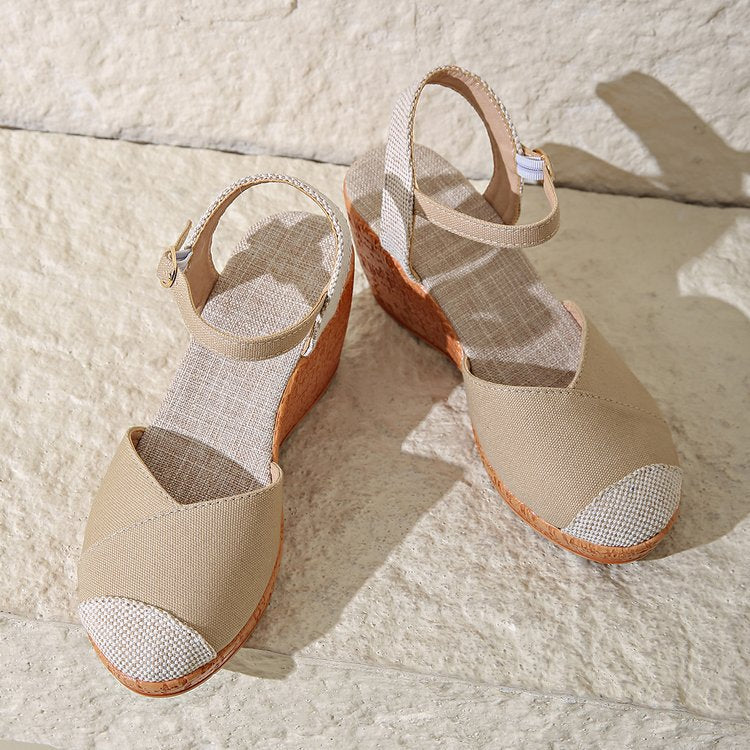 Boho Wedge Sandals