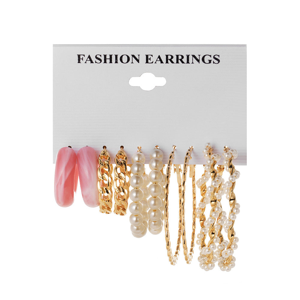 Shiny Gold Earrings for Women Girls