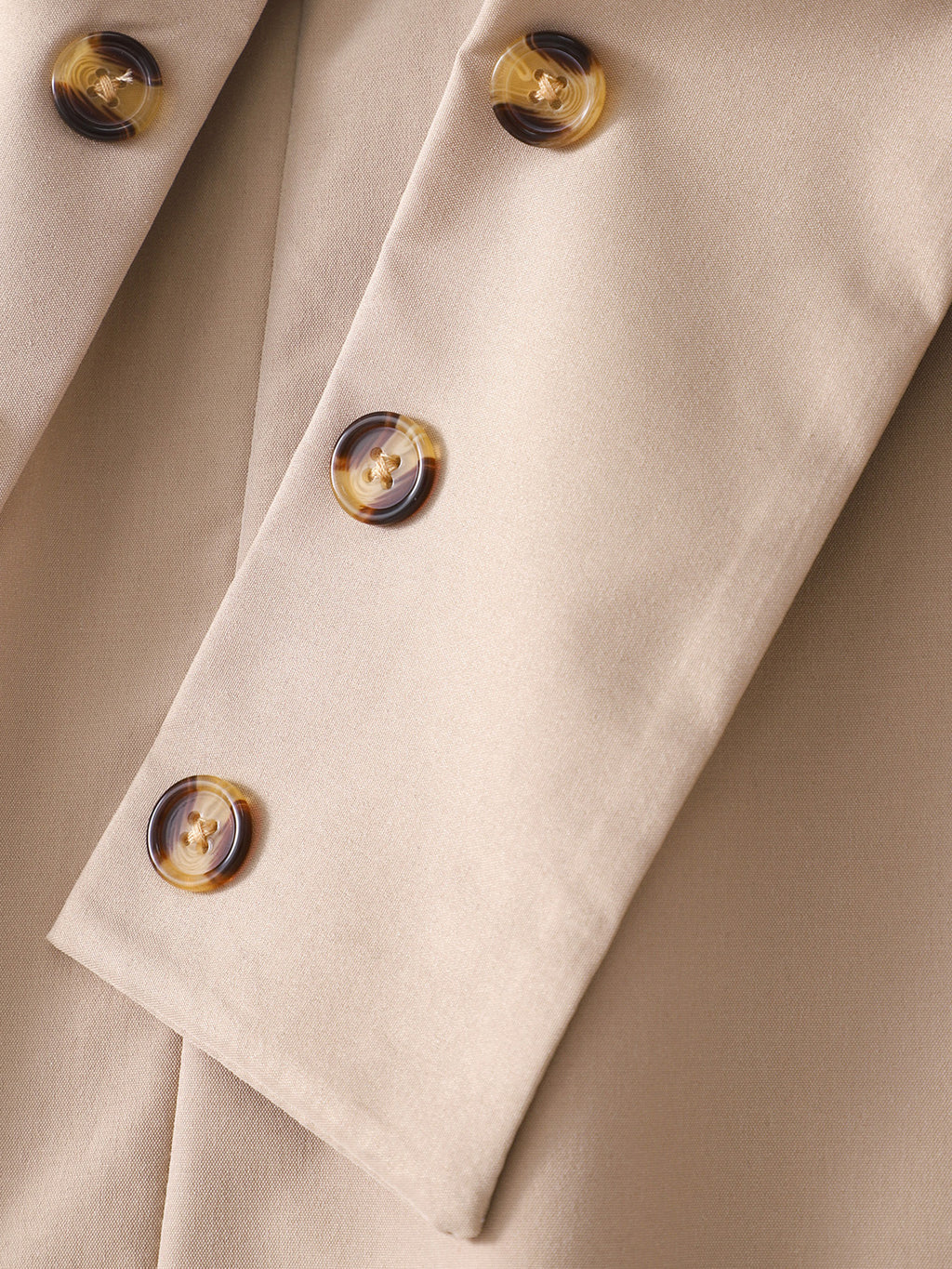 Children’s Long-Sleeve Contrast Lapel Dress