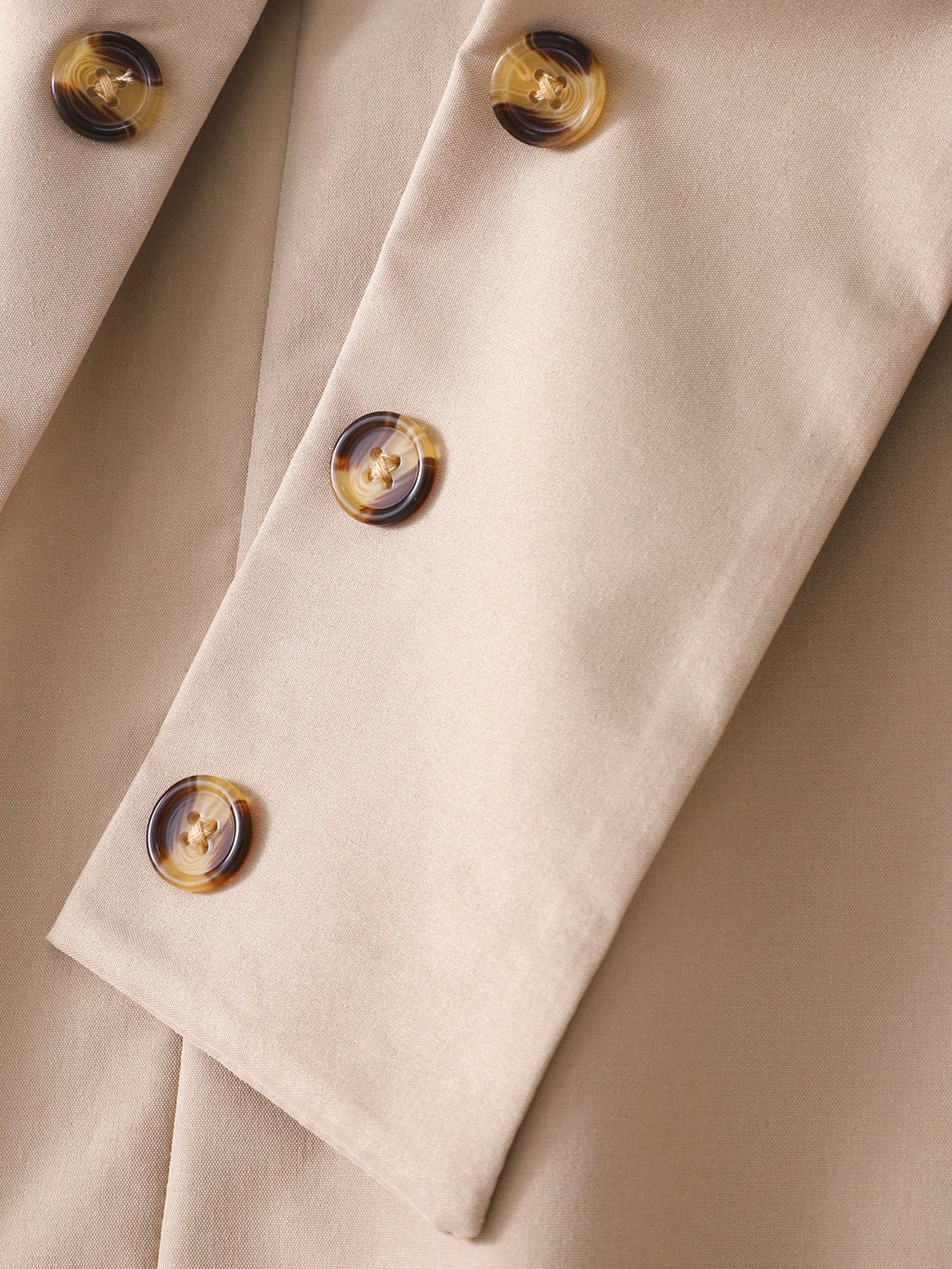 Children’s Long-Sleeve Contrast Lapel Dress