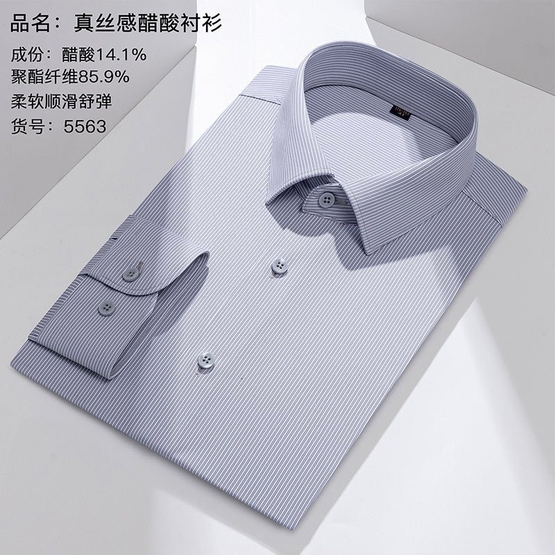 Mens Long Sleeve Business Shirt