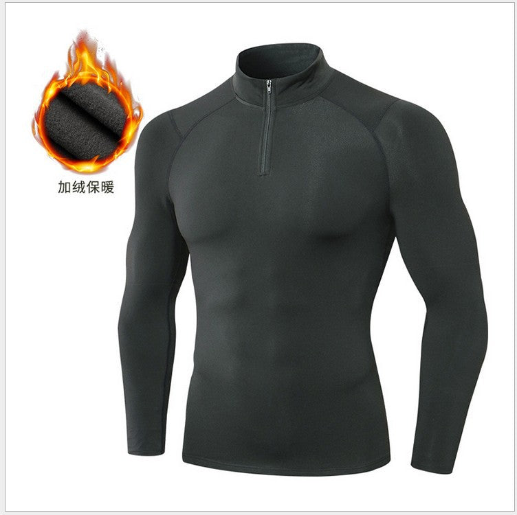Men's Fleece Training Sweatshirt  Warm, High Elastic, Euro Size