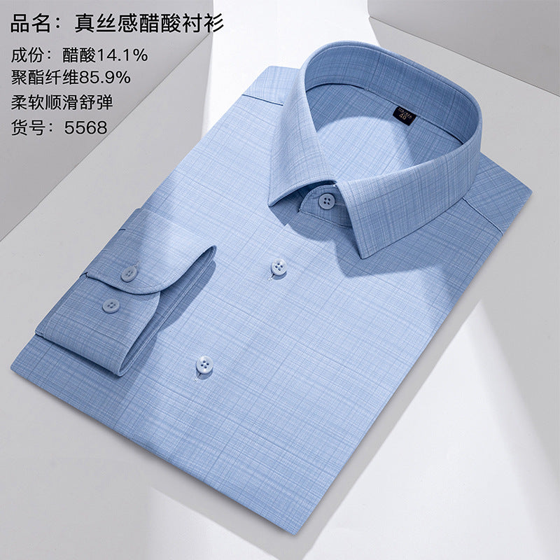 Mens Long Sleeve Business Shirt