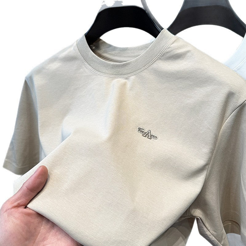 Men’s Loose-Fit Korean Trend Summer T-Shirt